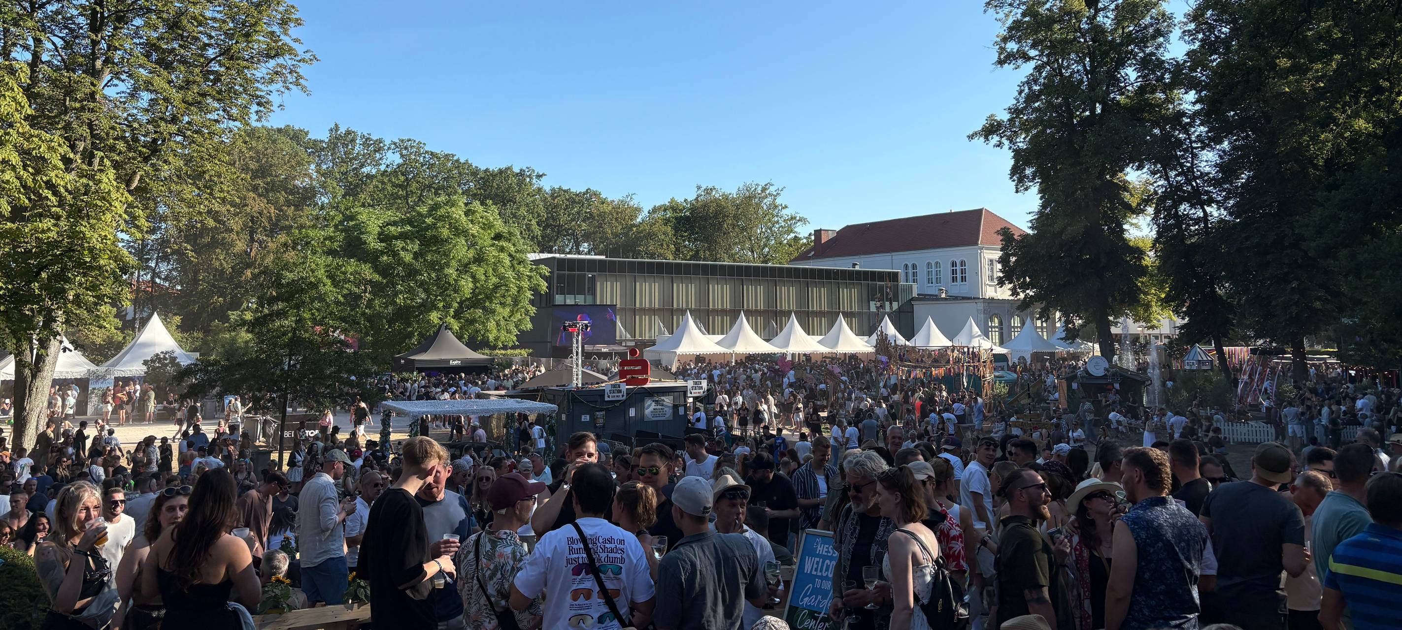 Besucherrekord beim Festival im Kurhausgarten in Hamm