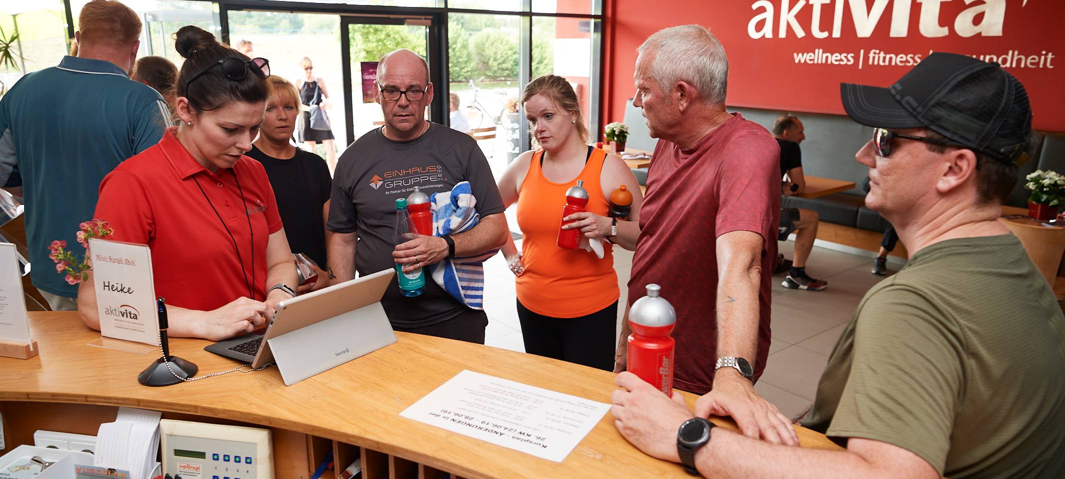 Team Kaltstart trainiert für den Firmenlauf