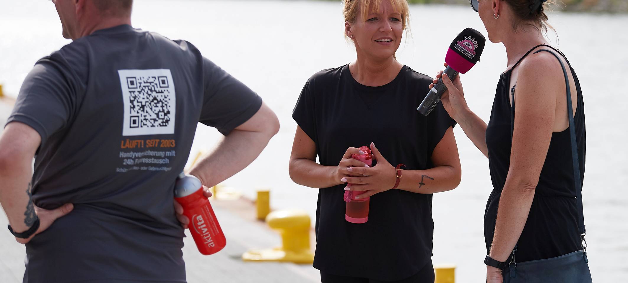 Team Kaltstart trainiert für den Firmenlauf