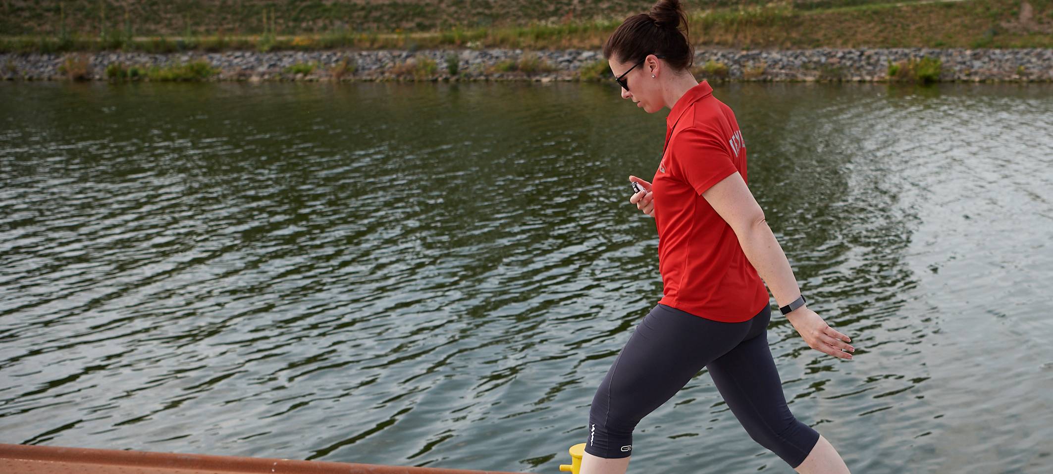 Team Kaltstart trainiert für den Firmenlauf
