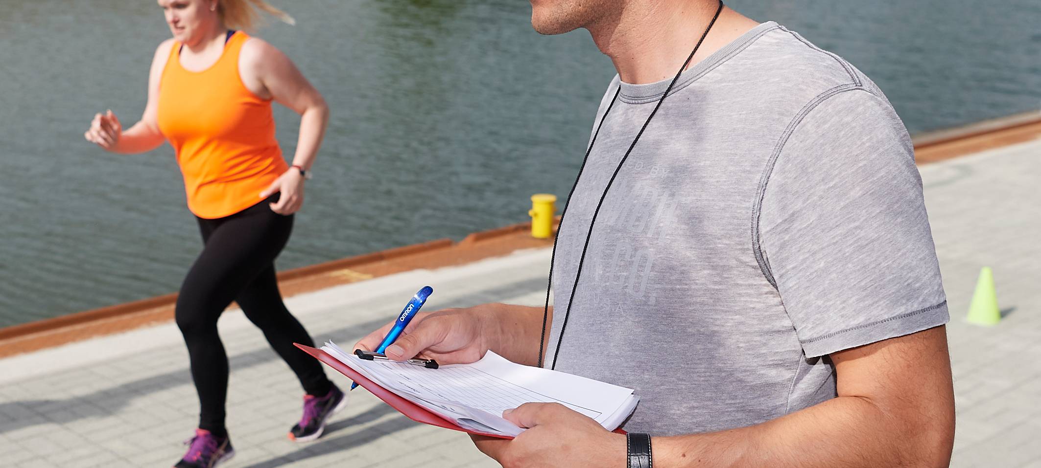 Team Kaltstart trainiert für den Firmenlauf