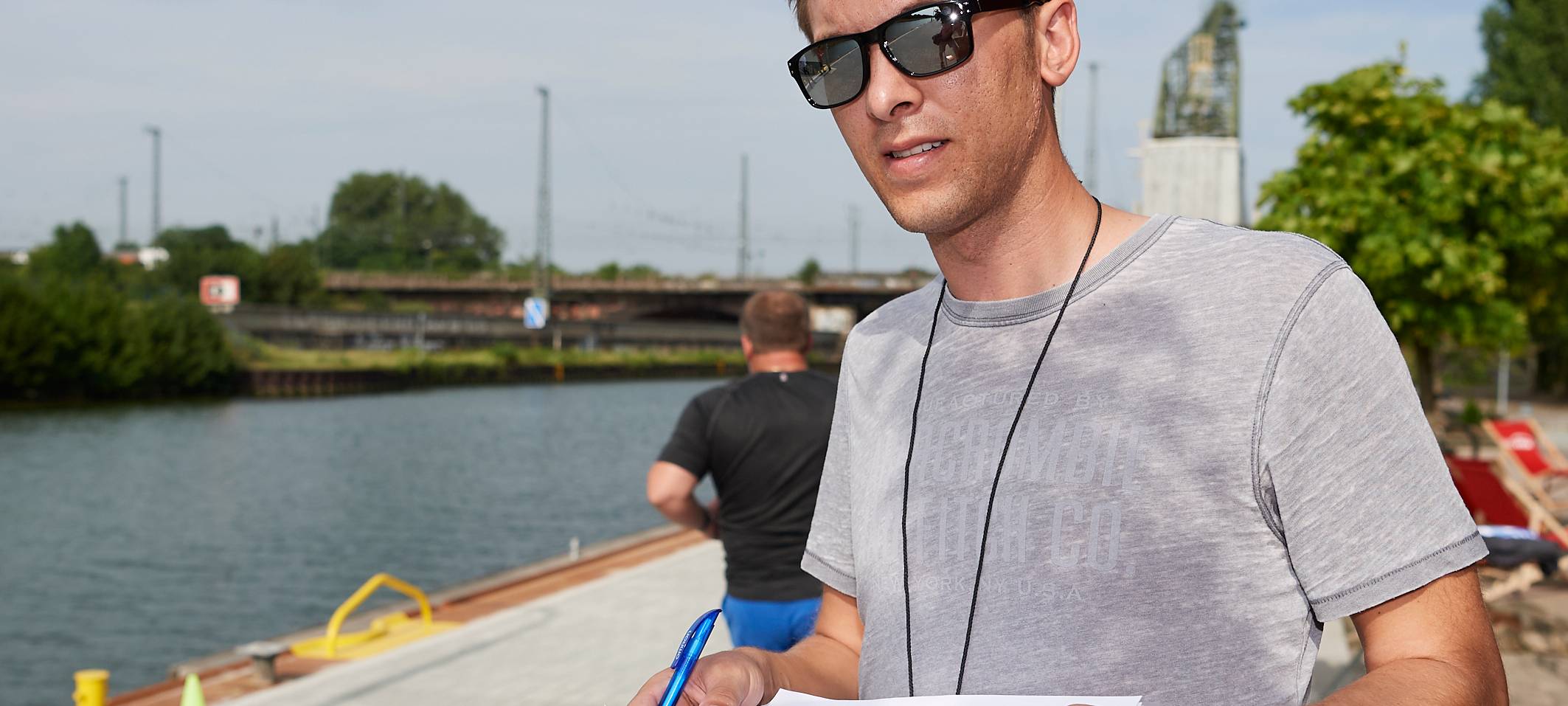 Team Kaltstart trainiert für den Firmenlauf