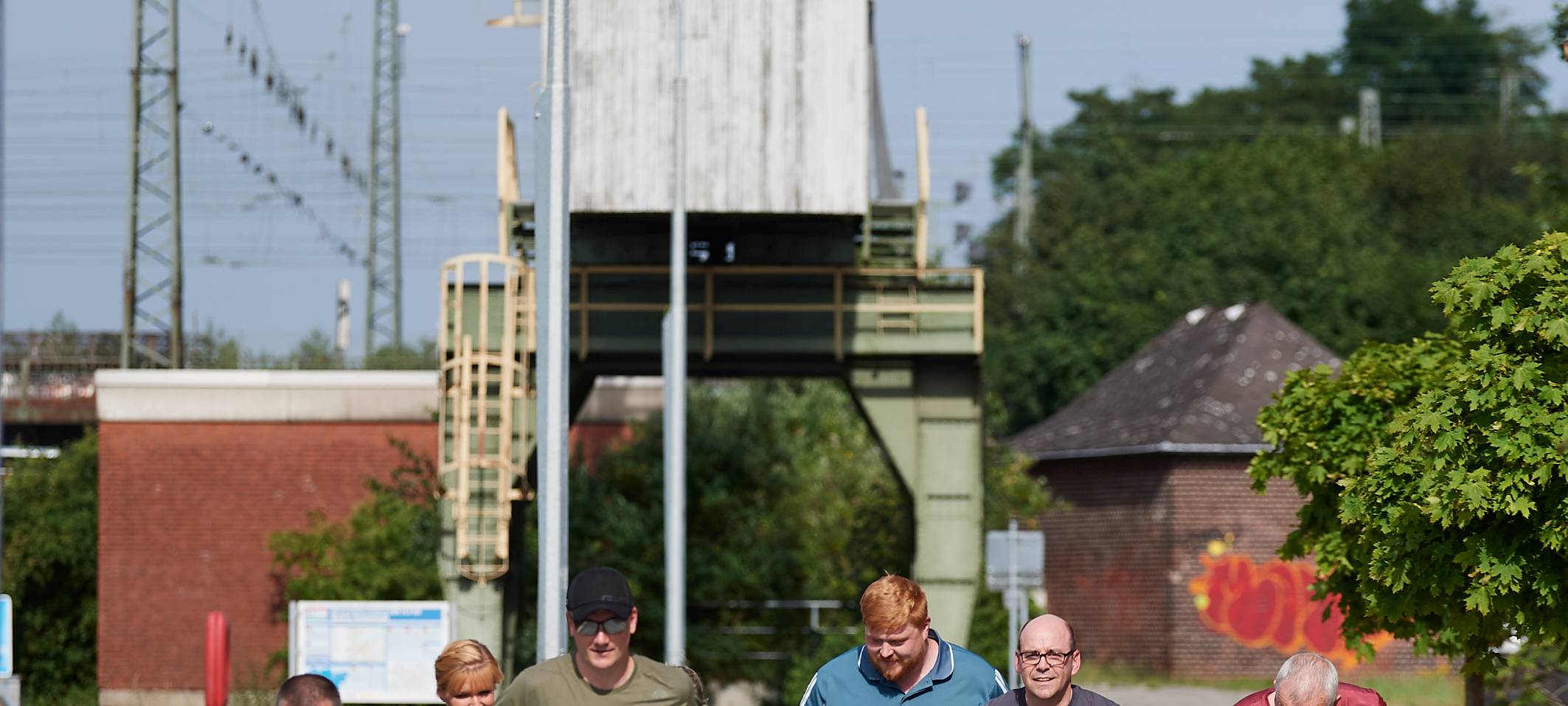 Team Kaltstart trainiert für den Firmenlauf