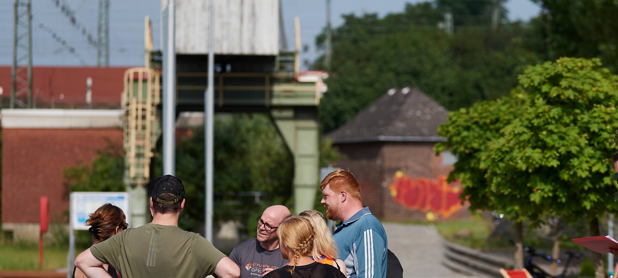 Team Kaltstart trainiert für den Firmenlauf