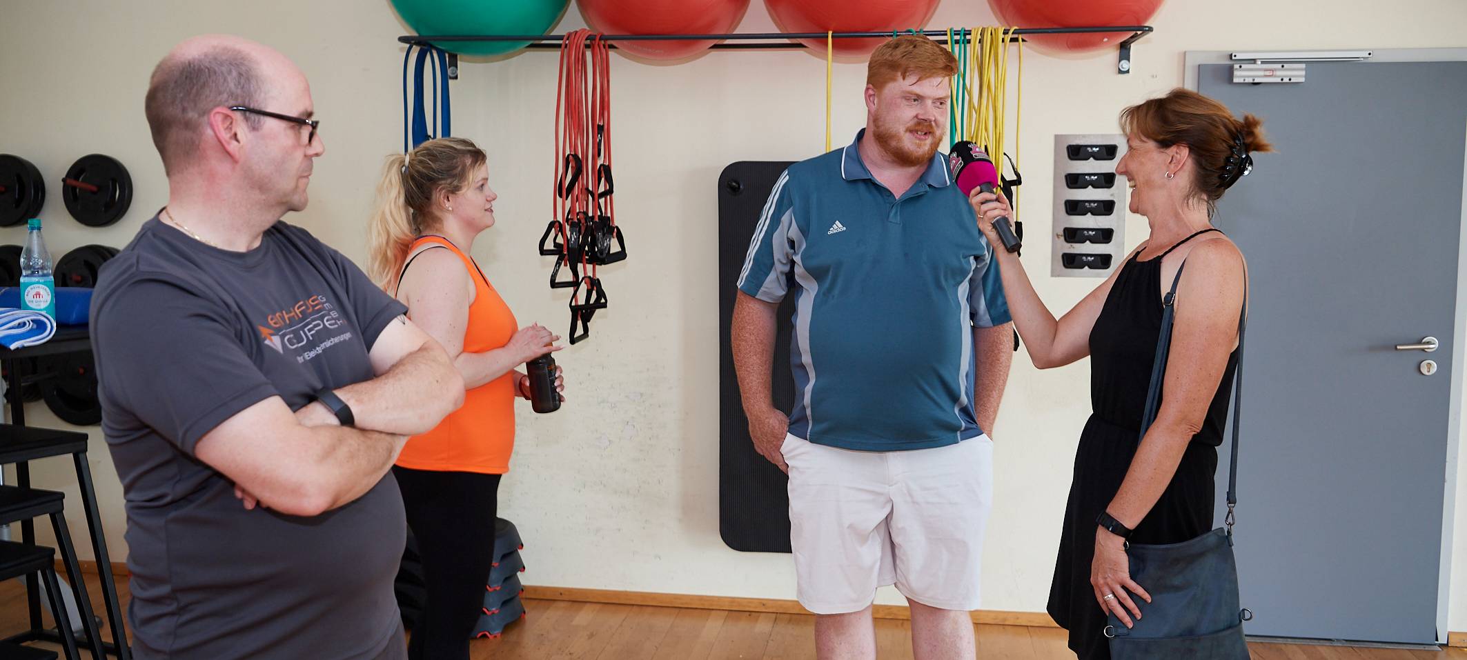 Team Kaltstart trainiert für den Firmenlauf