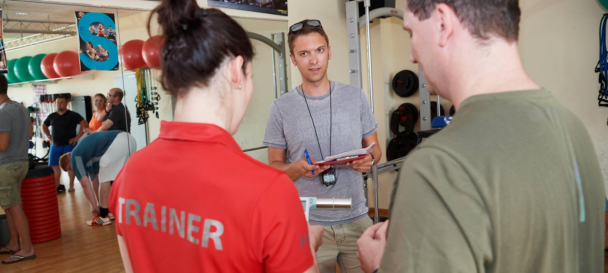 Team Kaltstart trainiert für den Firmenlauf