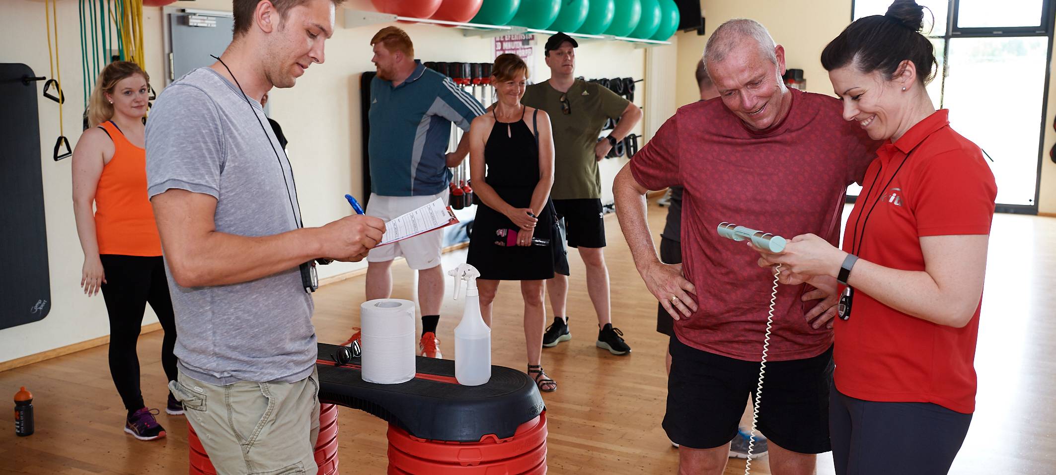 Team Kaltstart trainiert für den Firmenlauf