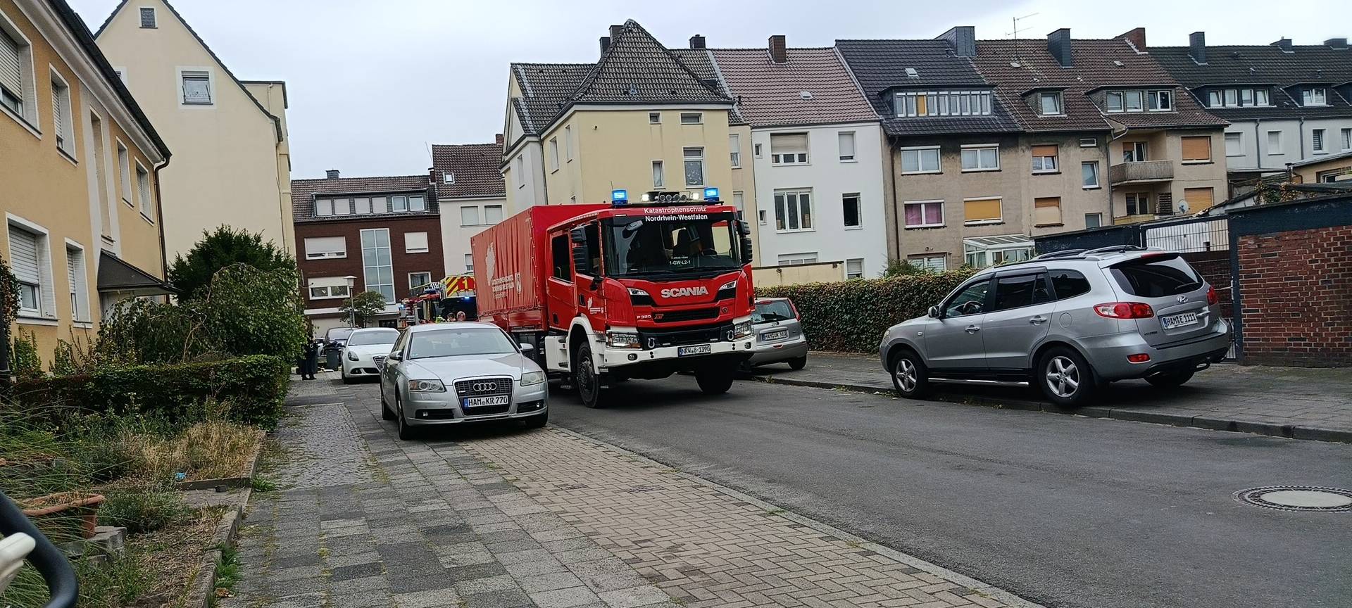 Brand am Vorsterhauser Weg in Hamm