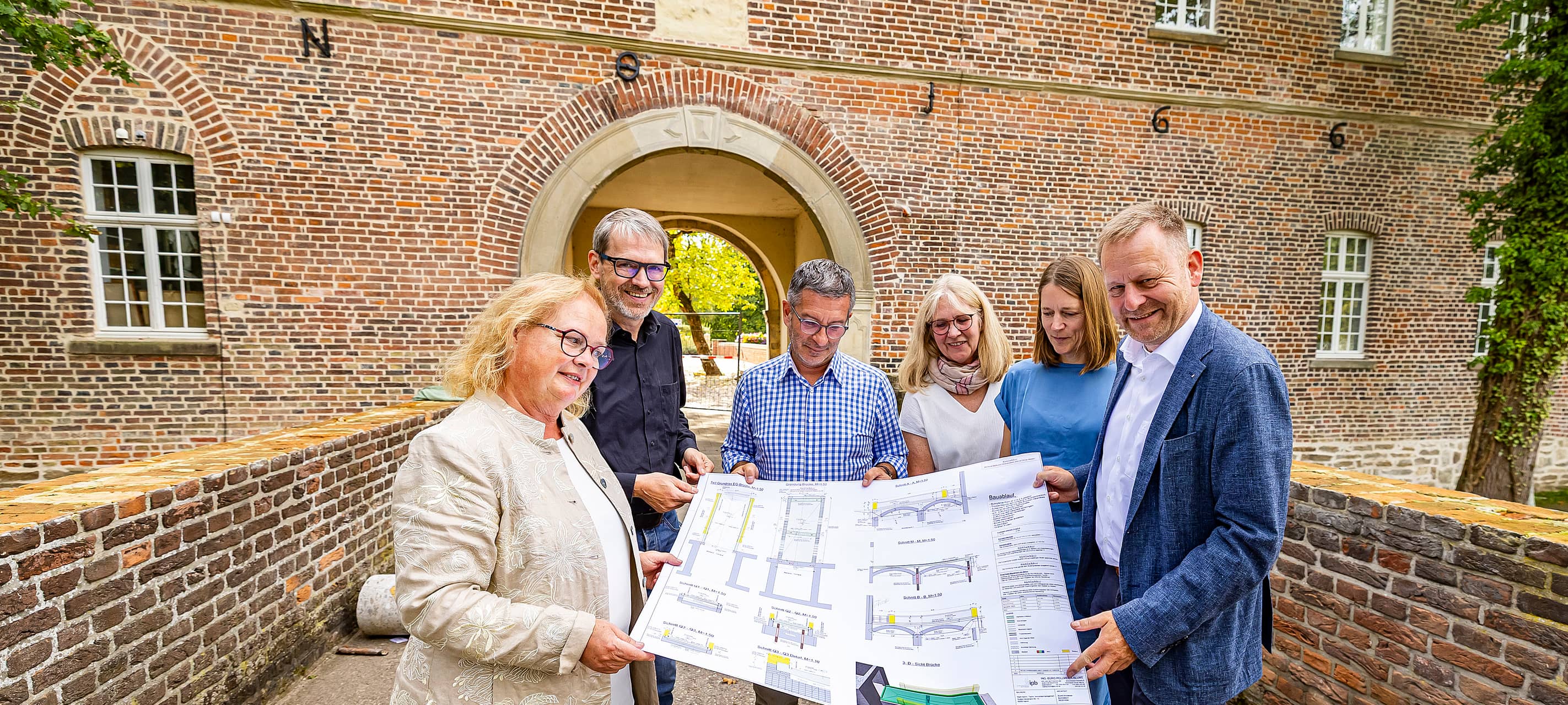 Schloss Oberwerries in Hamm wird weiter saniert