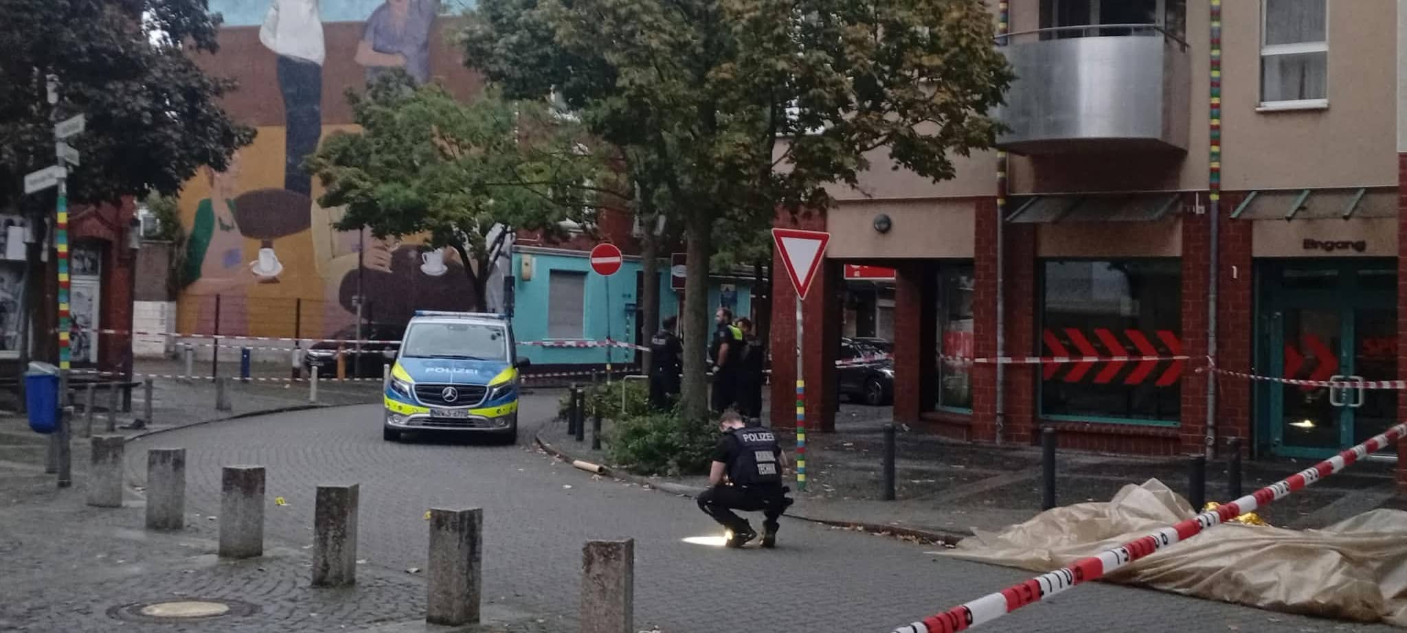 Großer Polizeieinsatz in der Innenstadt von Hamm