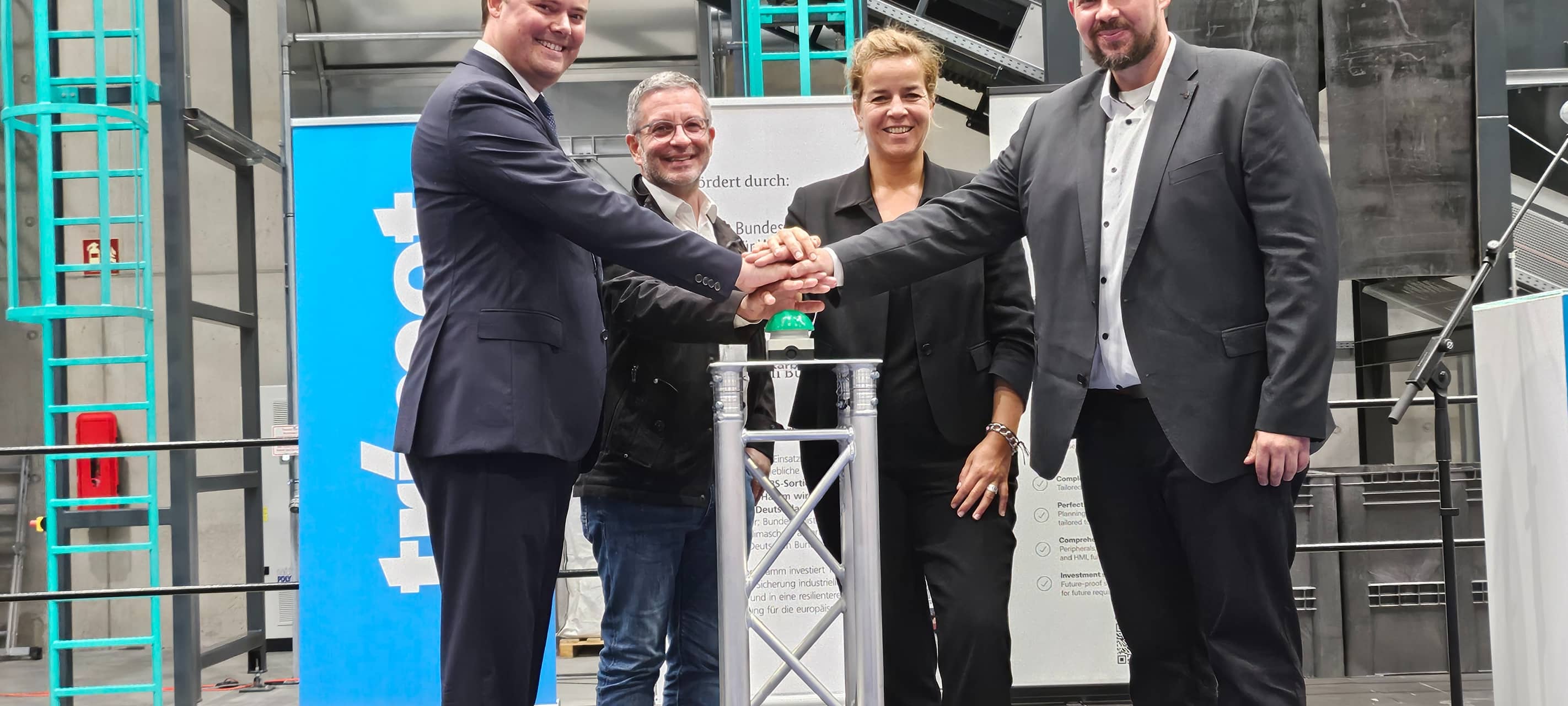 Trimet eröffnet Aluminium-Sortieranlage in Hamm