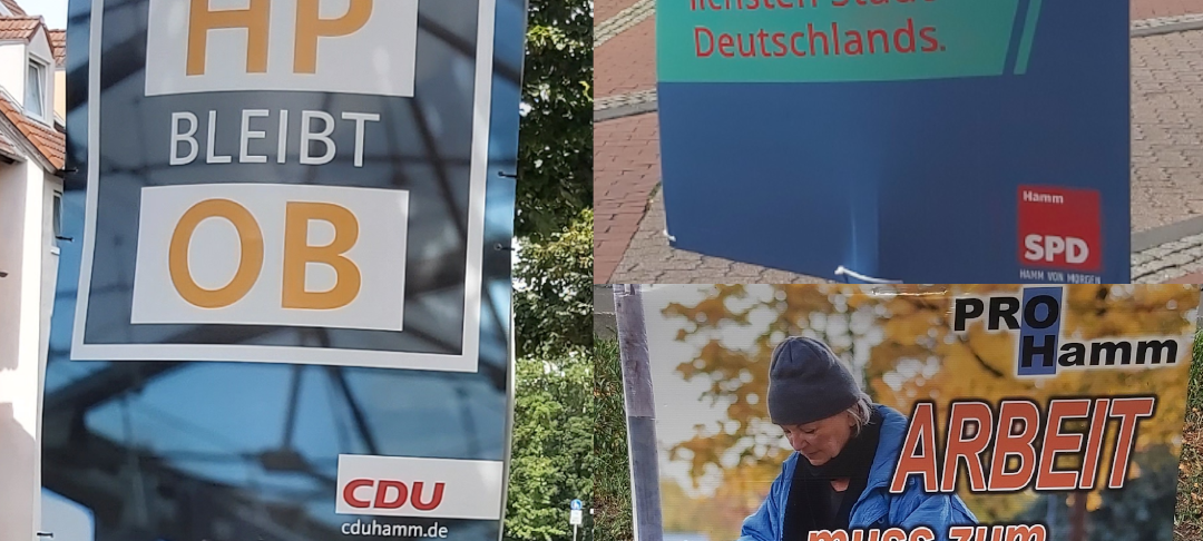 Grüne in Hamm verzichten auf Wahlplakate