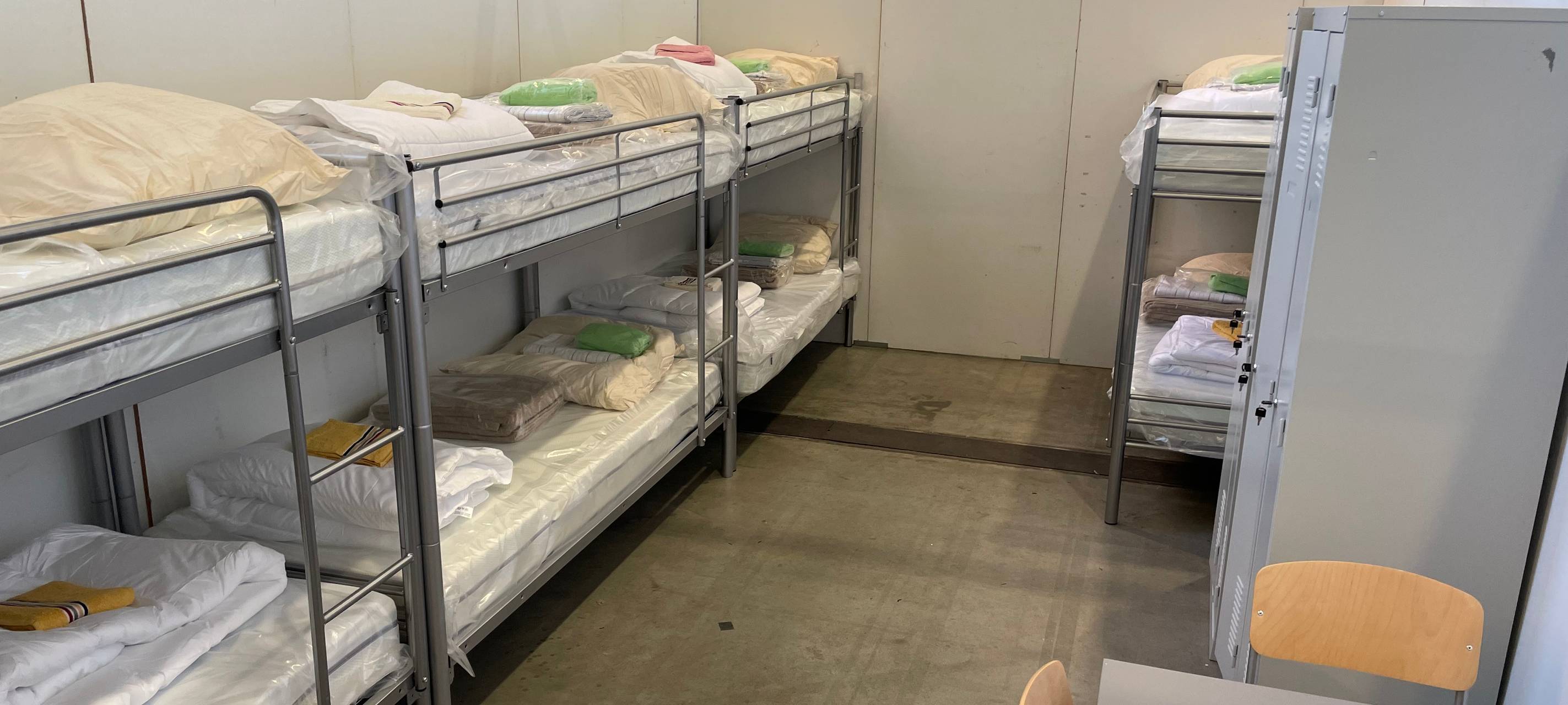 Alfred-Fischer-Halle wird erneut Flüchtlingsunterkunft