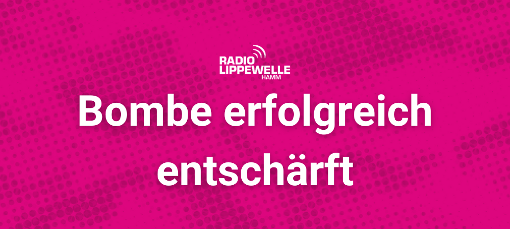 Bombe in Bad Hamm entschärft