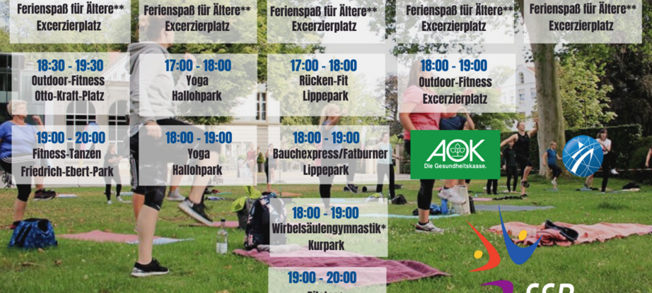 Sport im Park startet