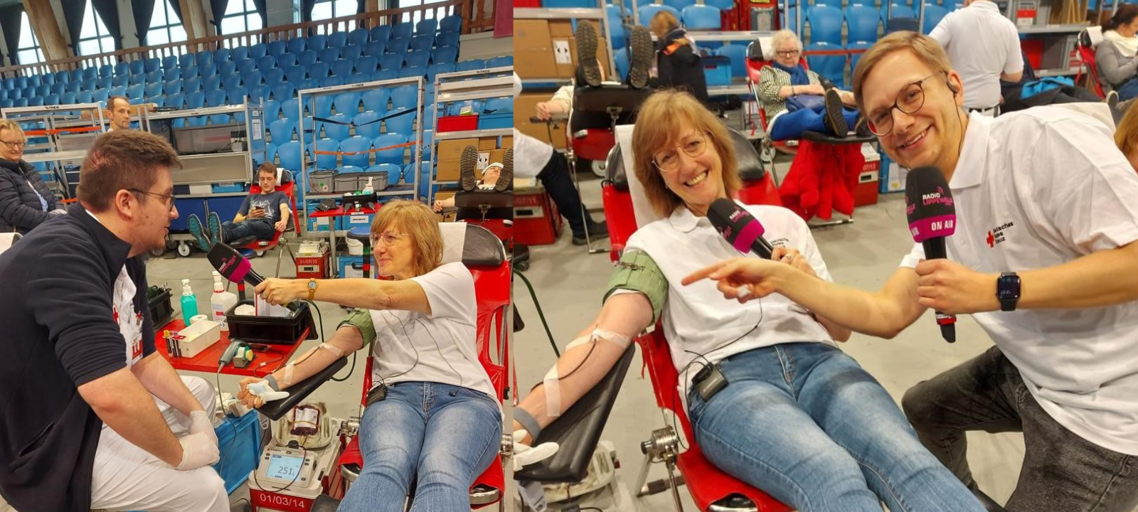 Blutspendemarathon in Hamm erfolgreich - fast 700 Spender