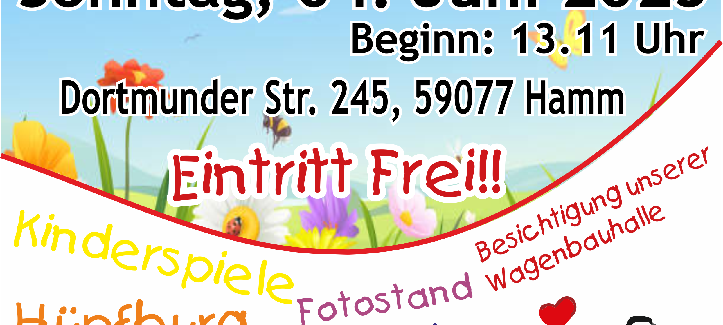 4. Juni 2023: 3. Familien- und Sommerfest