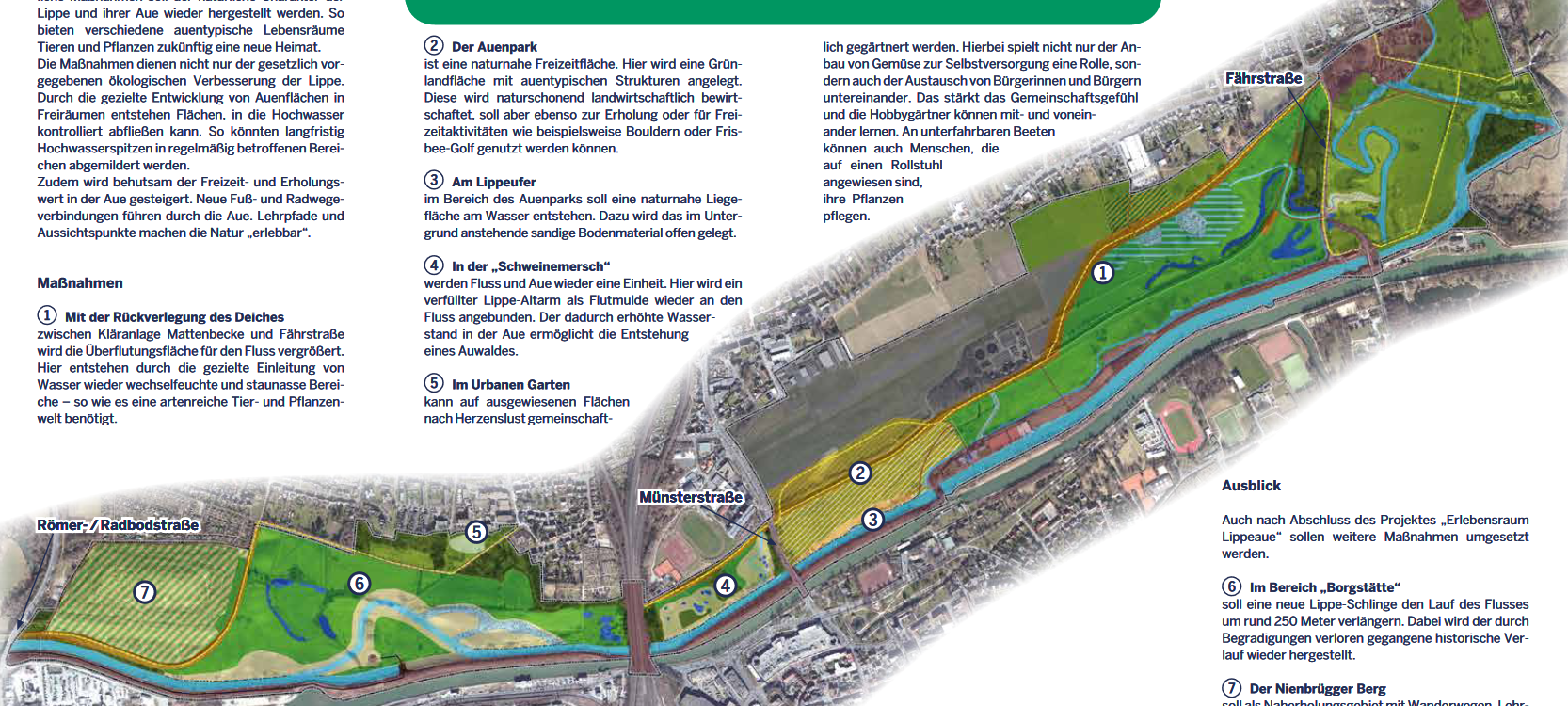 Die Pläne für den Erlebensraum Lippeaue