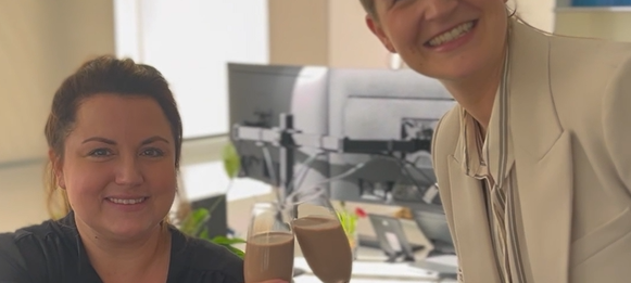 Die Lippewelle-Brötchenbringer bei der Rechtsanwaltskanzlei Bergmann und Partner in Hamm-Osten