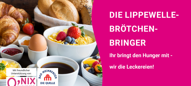 Lippewelle-Brötchenbringer beim Bestattungshaus Schmitt