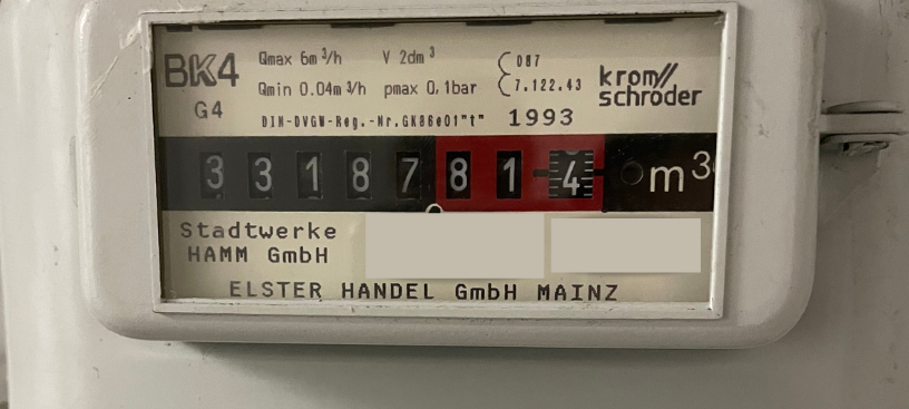 Symbolbild: Gaszähler Stadtwerke