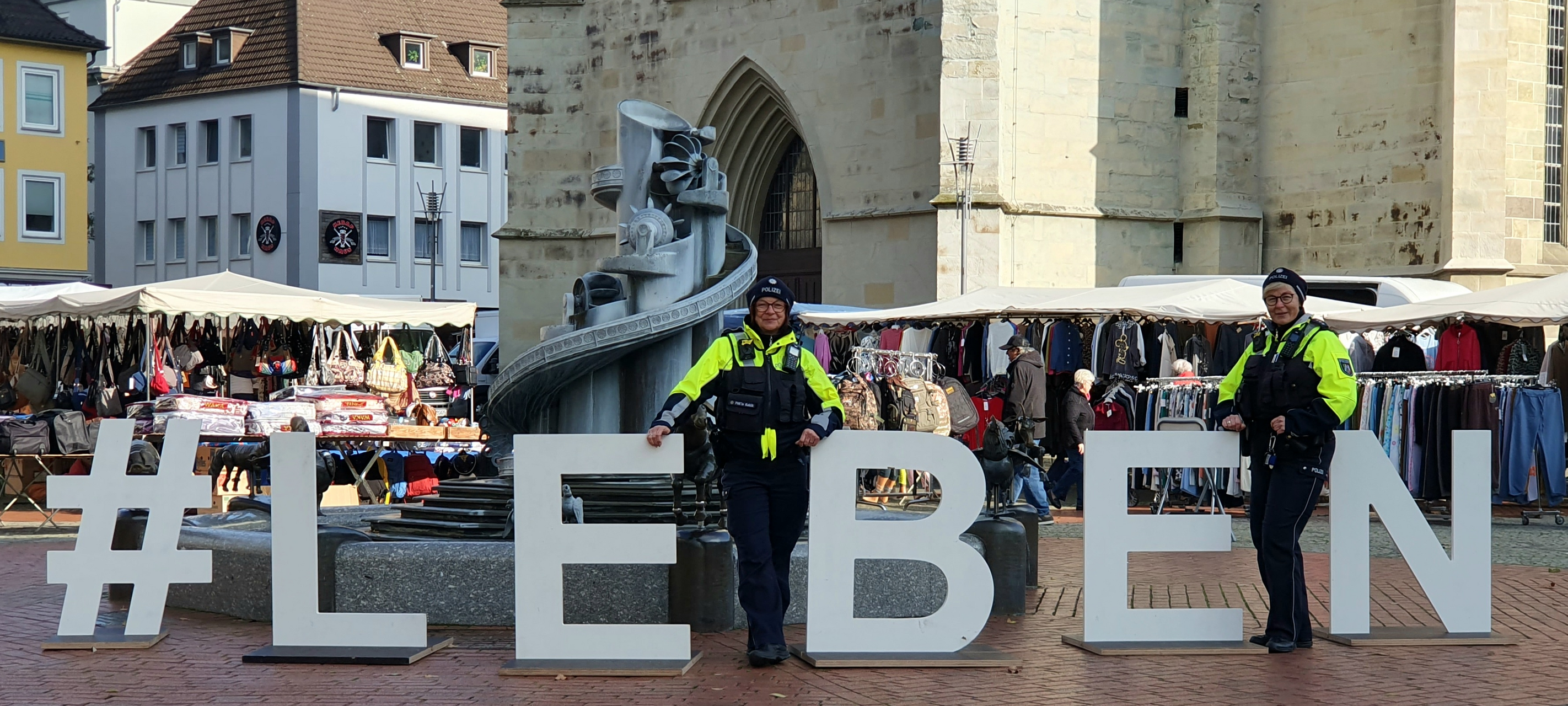 #Leben: Hammer Polizei im Stadtgebiet unterwegs