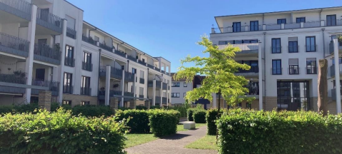 Beispiel für verdichtetes Wohnen im Museumquartier in Hamm