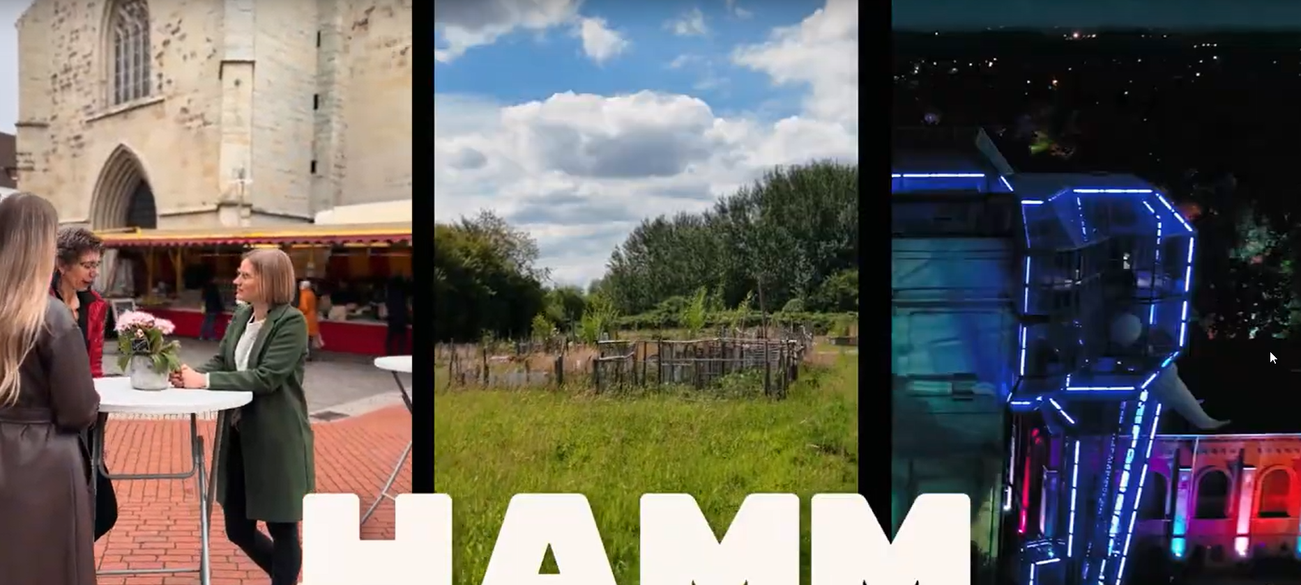 Ein Ausschnitt aus dem Video zu "Stadt, Land, Hamm".