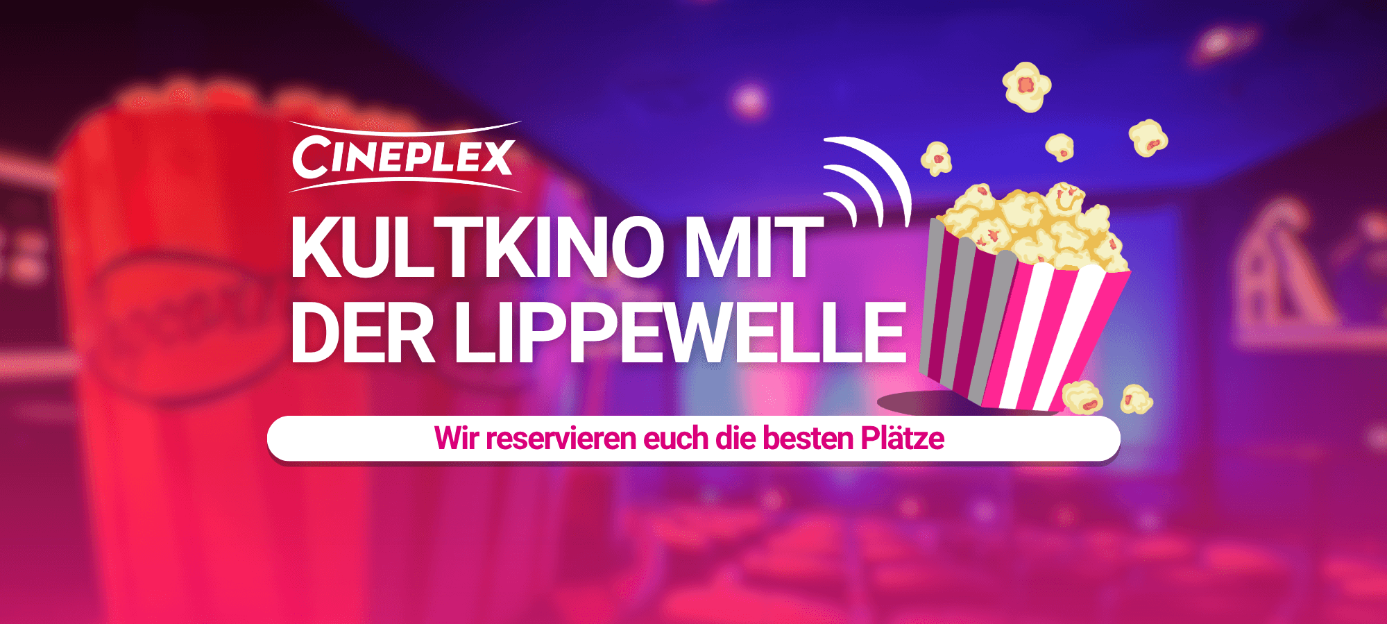 Kult auf großer Leinwand: Lippewelle lädt dich ins Cineplex Hamm ein!