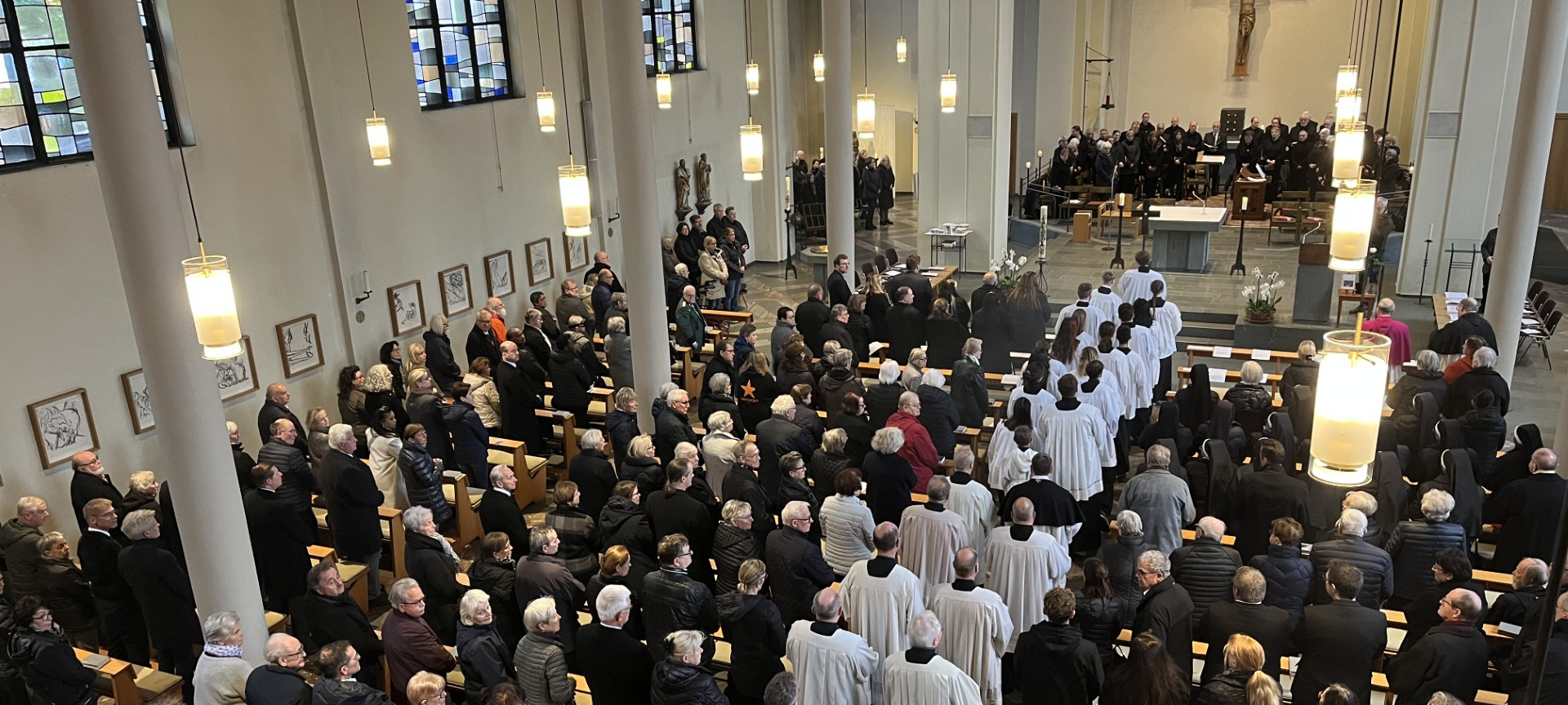 Große Anteilnahme bei Trauerfeier für Pfarrer Ralf Dunker in Hamm