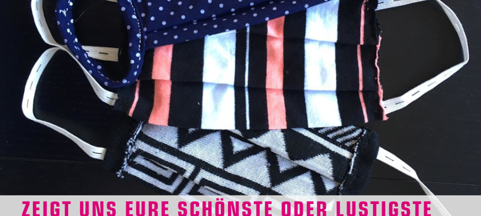 Familien-Challenge: So bunt sind eure Alltagsmasken!