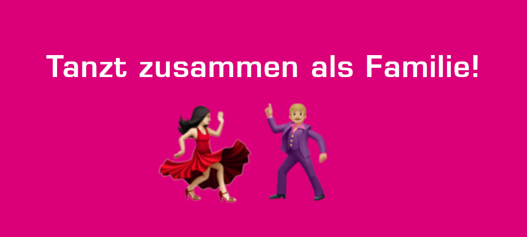 Familienchallenge zur Kinderdisco